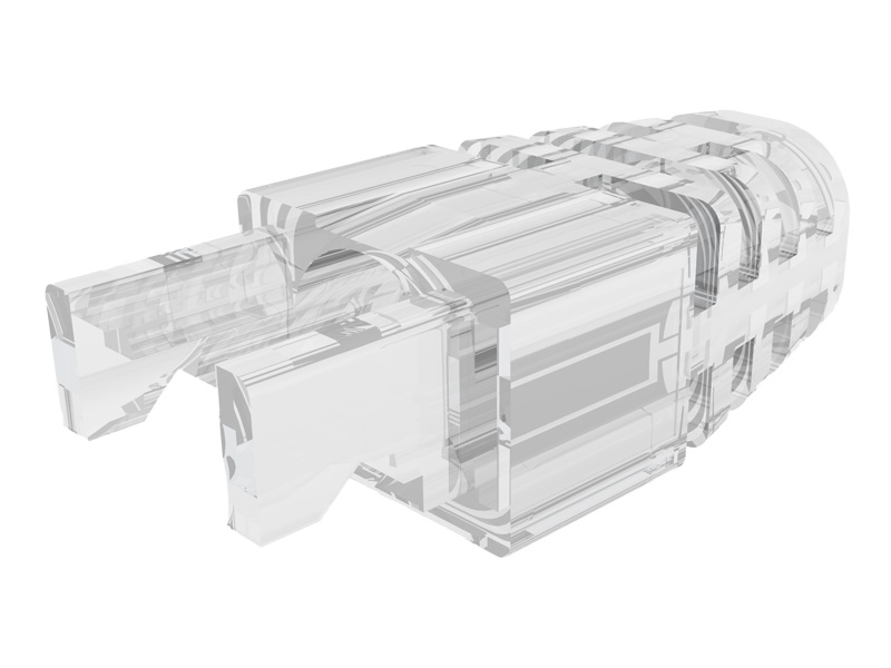 01-129 Arc Latch RJ45-Steckerschuh