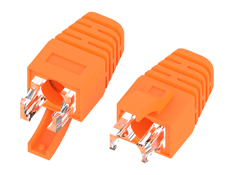 02-107-032 PC+PVC RJ45 Zugentlastung